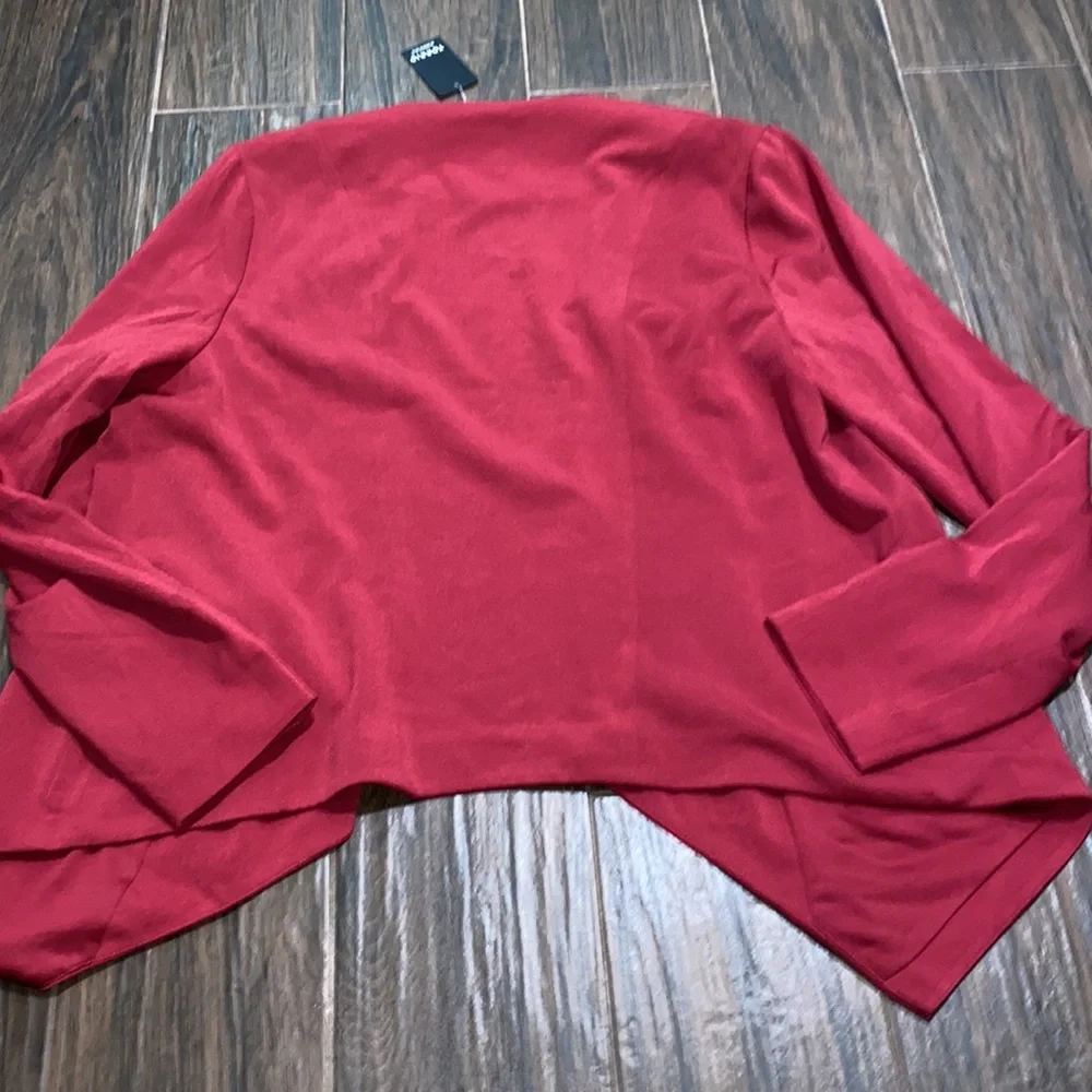 COPY - Torrid pink open cardigan blazer